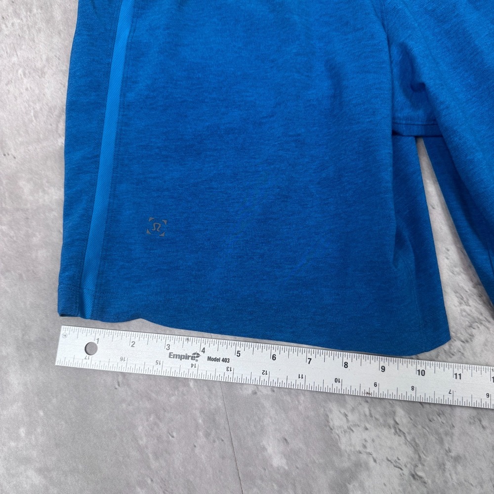 Lululemon Pace Breaker Short 9" Mens Small Blue Linerless Racing Running Active - Picture 6 of 9